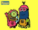 Minions - Carl y Kevin