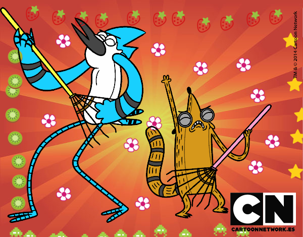 Mordecai y Rigby