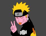 Naruto sacando lengua