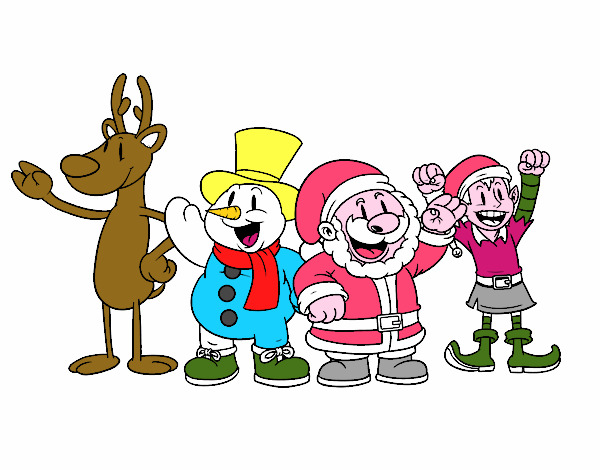 Santa Claus y sus amigos