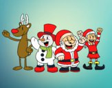 Santa Claus y sus amigos