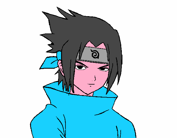 Sasuke enfadado