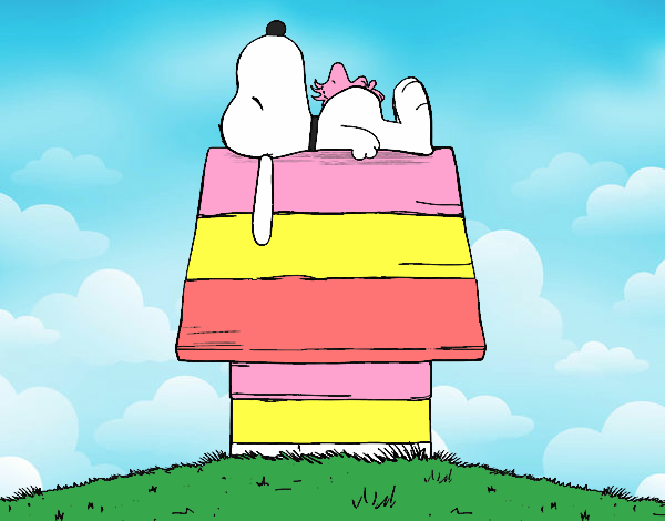 Snoopy durmiendo