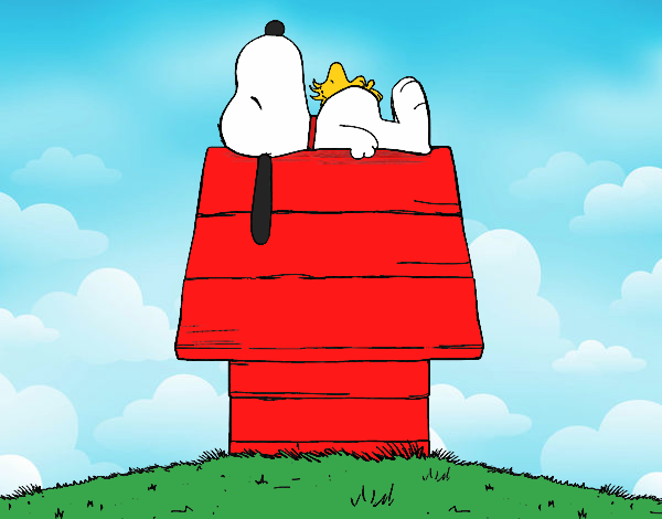 Snoopy durmiendo