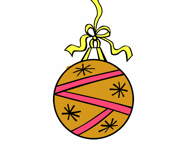 Una bola de Navidad