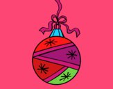 Dibujo Una bola de Navidad pintado por yilda17a