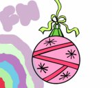 Dibujo Una bola de Navidad pintado por RUBI45