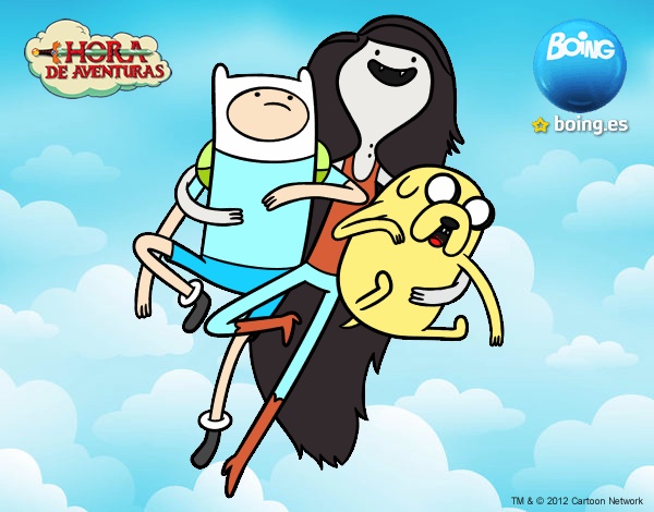 Volando con Marceline