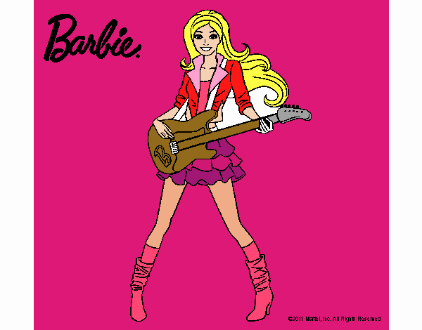 Barbie guitarrista