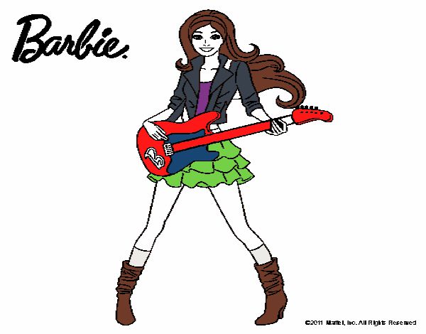 Barbie guitarrista