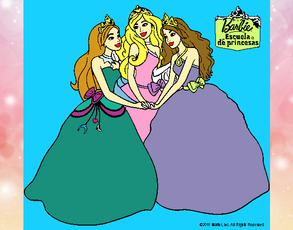 Barbie y sus amigas princesas