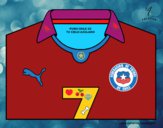 Camiseta del mundial de fútbol 2014 de Chile