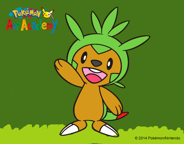 Chespin saludando