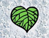 Dibujo Corazón Ecológico pintado por andy2016