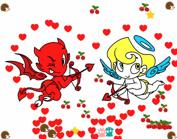 Diablo y cupido