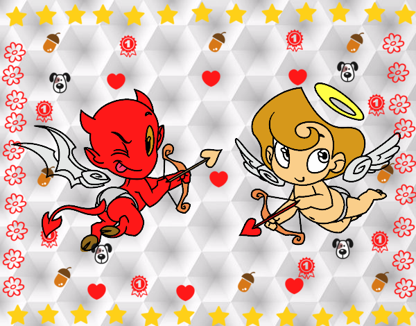 Diablo y cupido