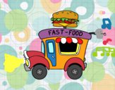 Food truck de hamburguesas