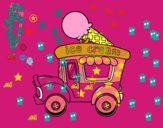 Food truck de helados