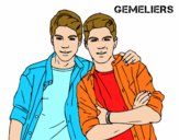 Dibujo Gemeliers pintado por celeste345