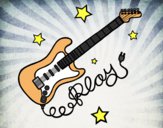 Guitarra y estrellas