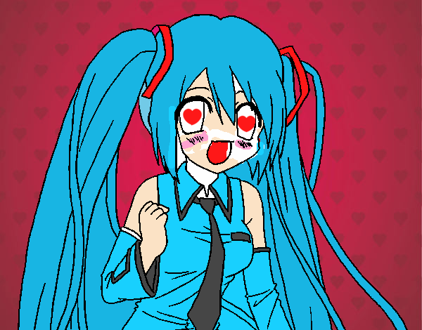 Miku Hatsune vocaloid