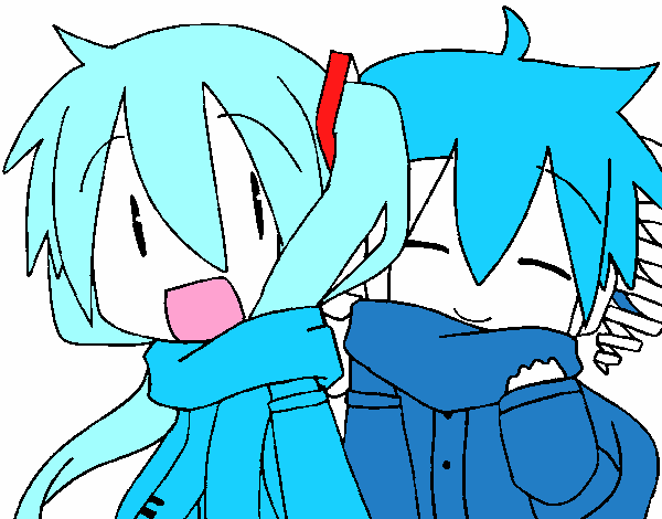 miku y kaito