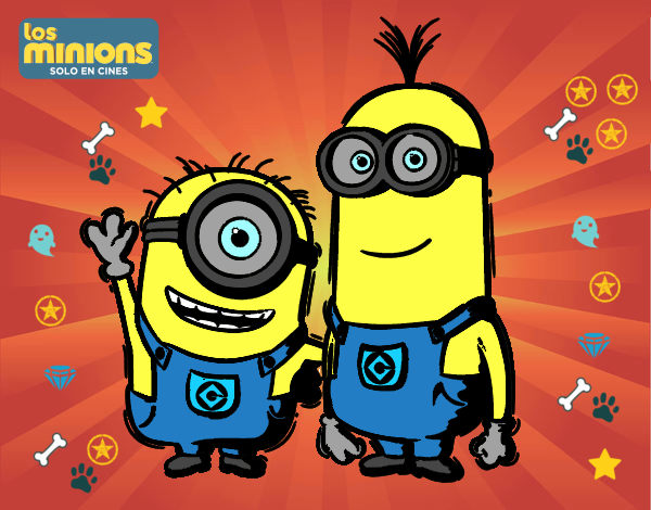 Minions - Carl y Kevin