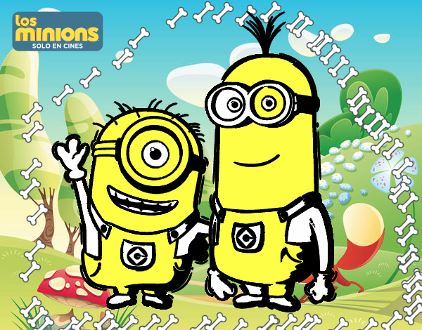 Minions - Carl y Kevin