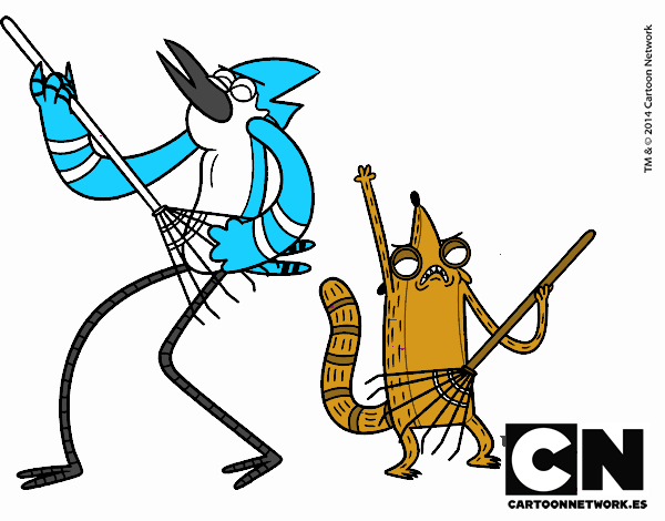 Mordecai y Rigby