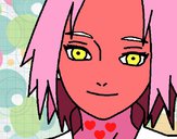 Sakura Haruno red