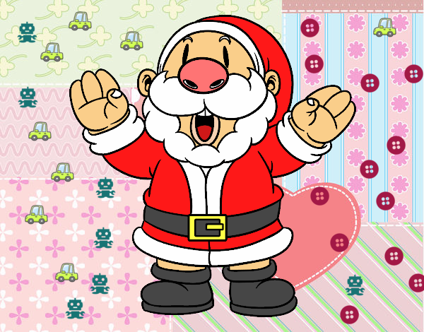 Santa Claus Riendo