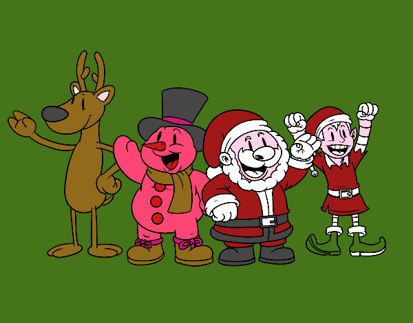 Santa Claus y sus amigos