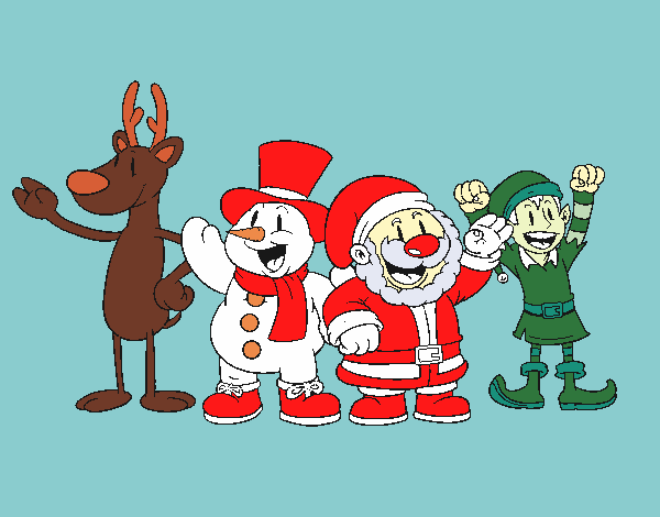 Santa Claus y sus amigos