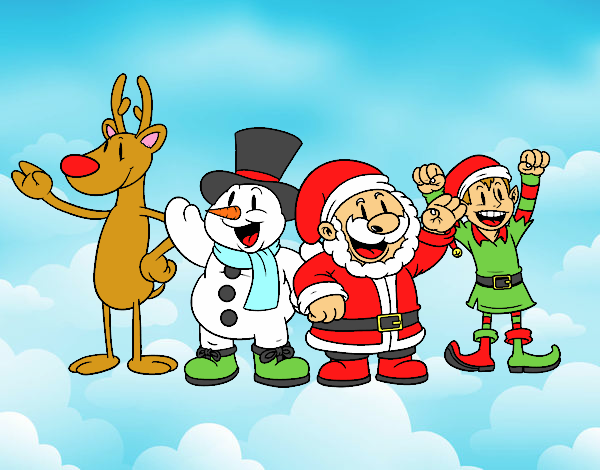 Santa Claus y sus amigos