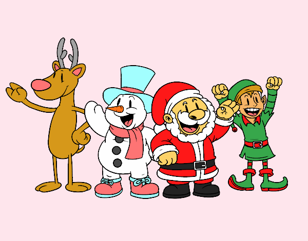 Santa Claus y sus amigos