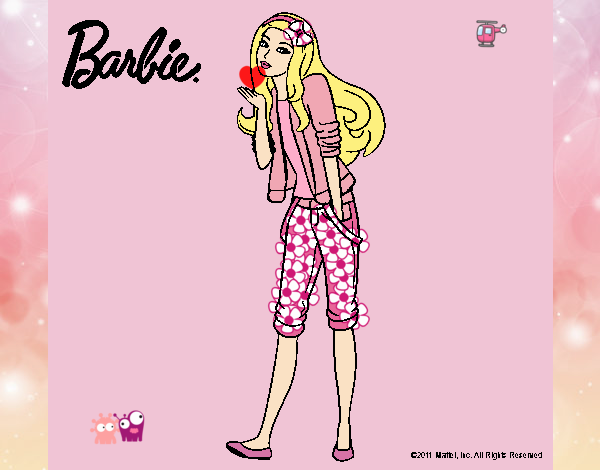 Barbie con look casual