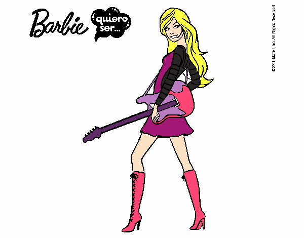 Barbie la rockera