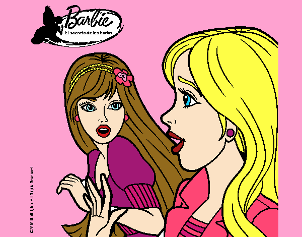 Barbie sorprendida