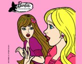 Dibujo Barbie sorprendida pintado por LAURI_04_ 