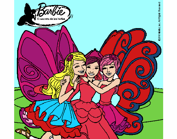 Barbie y sus amigas en hadas