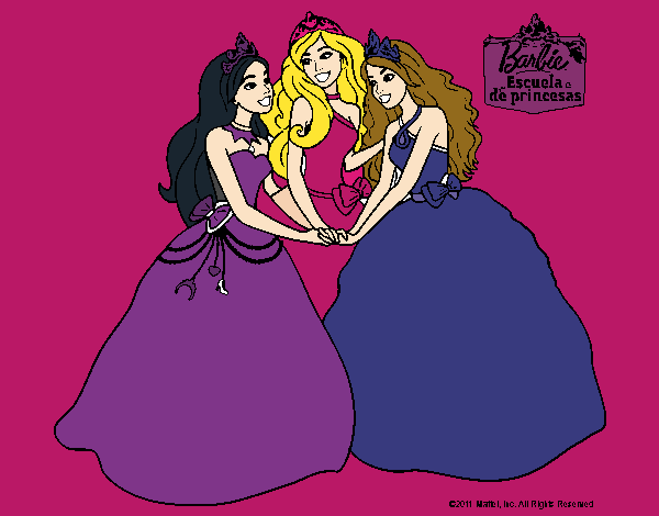 Barbie y sus amigas princesas