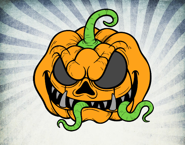 Calabaza terrorífica