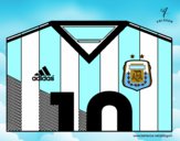 Camiseta del mundial de fútbol 2014 de Argentina