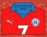 Camiseta del mundial de fútbol 2014 de Chile