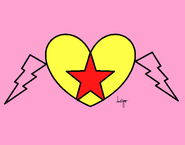 Corazón estrella