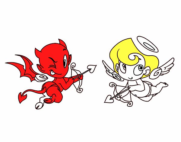 Diablo y cupido