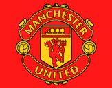 Dibujo Escudo del Manchester United pintado por jovany10