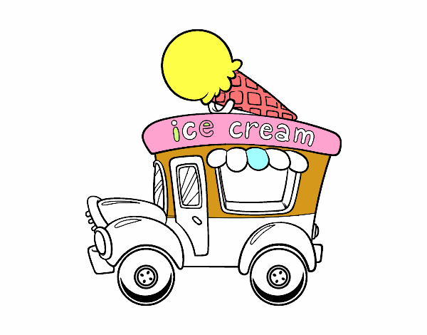 Food truck de helados