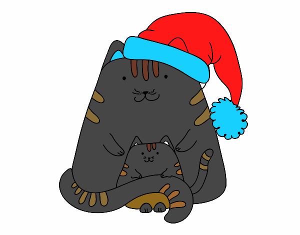 gatito navideñooooooooo