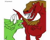 Lucha de dinosaurios